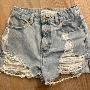ASOS denim shorts